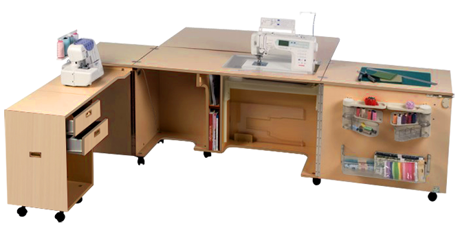 Sovereign sewing cabinet by Horn Furniture